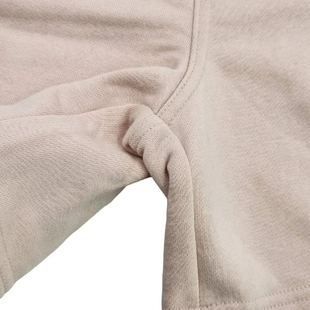 Cat & Jack Shorts Girls Small 6/7 Blush Knit Pull On Flexible Drawstring Stretch